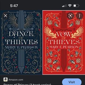 “Dance of Thieves” book duology by Mary E. Pearson